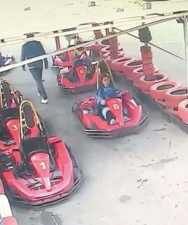 Go-kart Faciası Kamerada