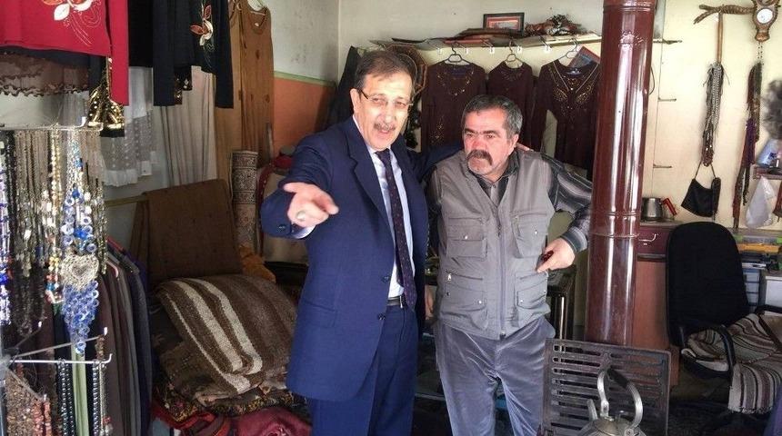 Başkan Bulutlar Esnaf İle Buluştu