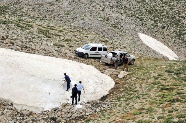 Kar İçin Onlarca Kilometre Gidiyorlar