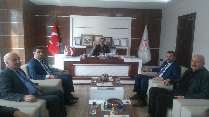 Mhp&rsquo;den Ticaret Borsası Başkanı &Ouml;zbey&rsquo;e Ziyaret