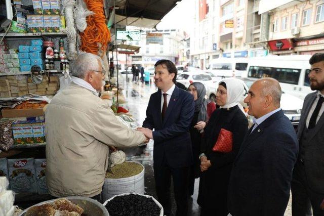 Ak Partililer Esnaf Ziyarete Yaptı 1