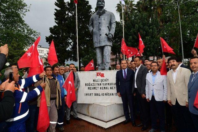 S&ouml;zl&uuml;: "şehit Mehmet Kemal Bey, Milli Direnişin Kıvılcımıdır" 1