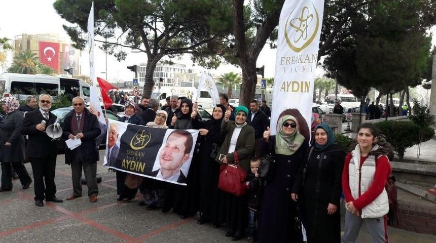 Erbakan Vakfı Aydın Şubesinden Kud&uuml;s Eylemi