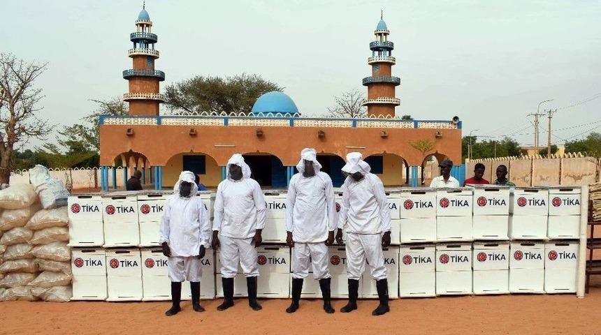 Tika&rsquo;dan Nijer&rsquo;e Arıcılık Eğitimi Ve Ekipman Desteği