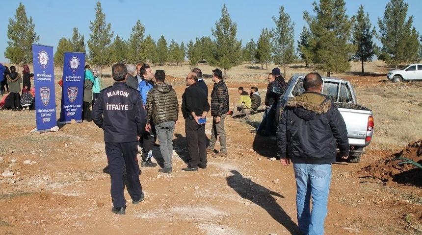 Emniyet&rsquo;ten Midyat&rsquo;a Hatıra Ormanı