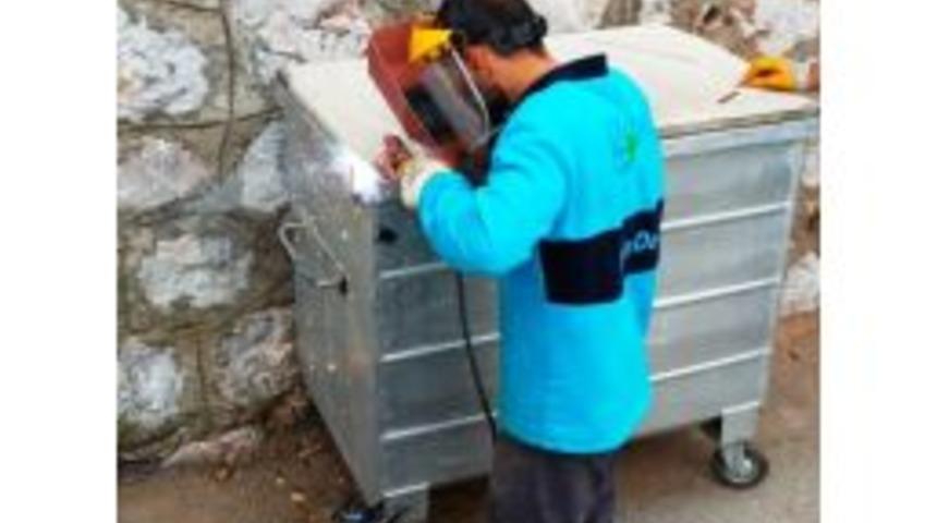 Hasarlı Konteynırlara Yerinde Tamir