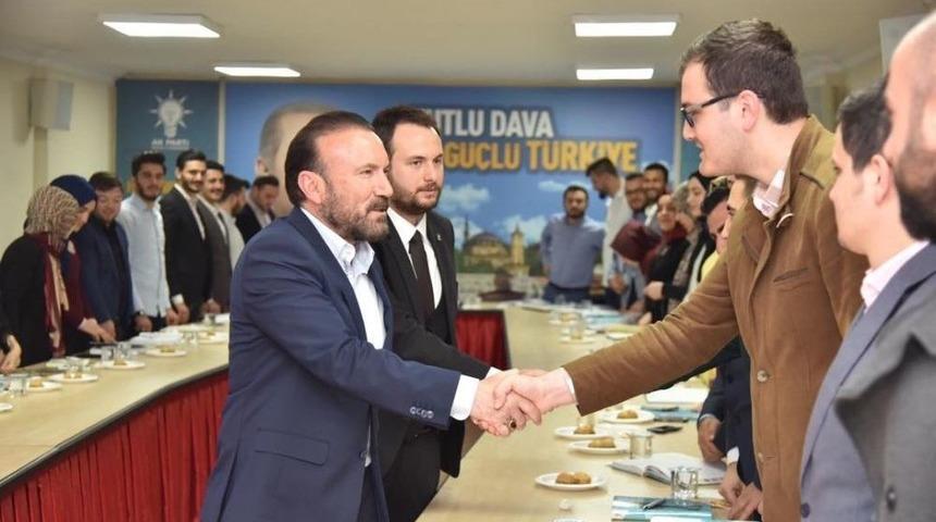 Başkan Doğan&rsquo;dan Ak Partili Gen&ccedil;lere Ziyaret