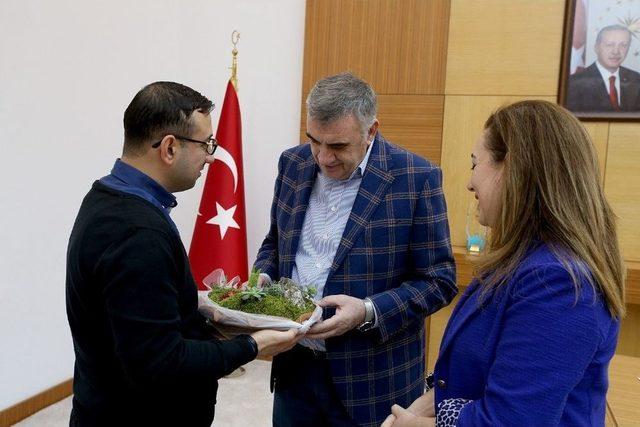 Başkan Toçoğlu, Tema Vakfı Üyeleri İle Bir Araya Geldi