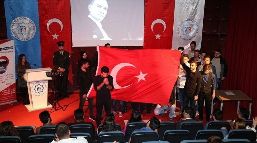 Alkü’de Şehitler Anıldı