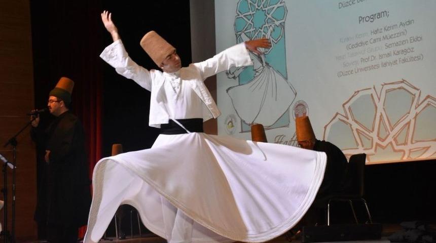 Mevlana &Ouml;zel Programı D&uuml;zenlendi