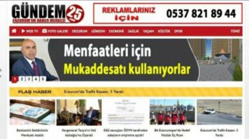 Gündem25 Gazetesi 5. Yılını Kutluyor