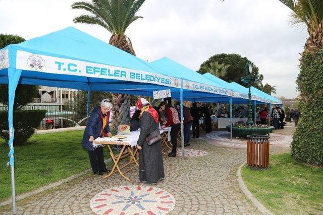 Efeler Belediyesi El Sanatları Pazarı Açıldı