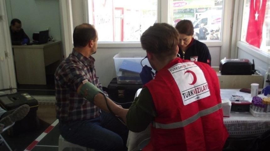 &Ccedil;an&rsquo;da T&uuml;rk Kızılay&rsquo;ına İki G&uuml;nde 111 &Uuml;nite Kan Bağışı Yapıldı