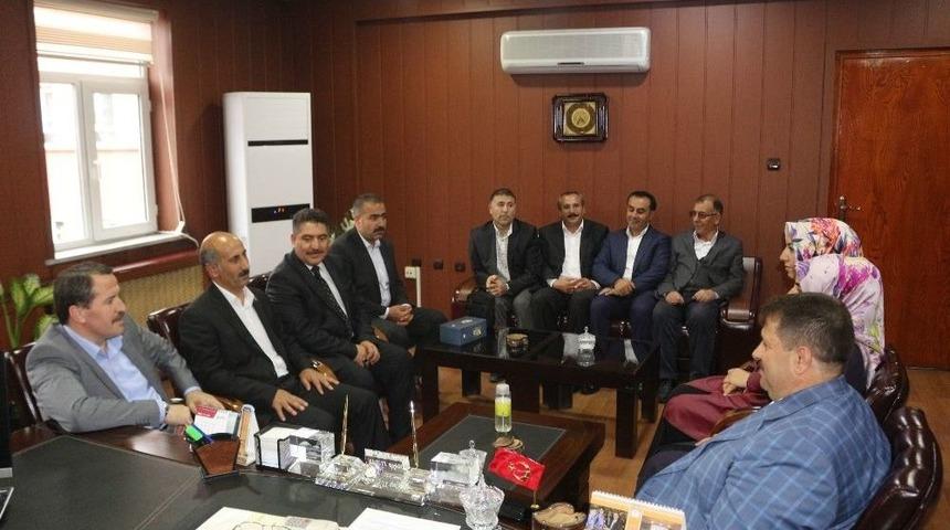 Memur Sen Genel Başkanı Yal&ccedil;ın&rsquo;dan Ağrı Milli Eğitim M&uuml;d&uuml;r&uuml; Turan&rsquo;a Ziyaret