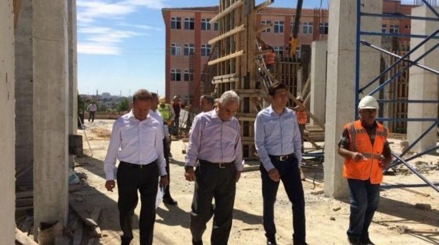 İl Milli Eğitim Müdürü Ulusan, Eğitim Yatırımlarını İnceledi