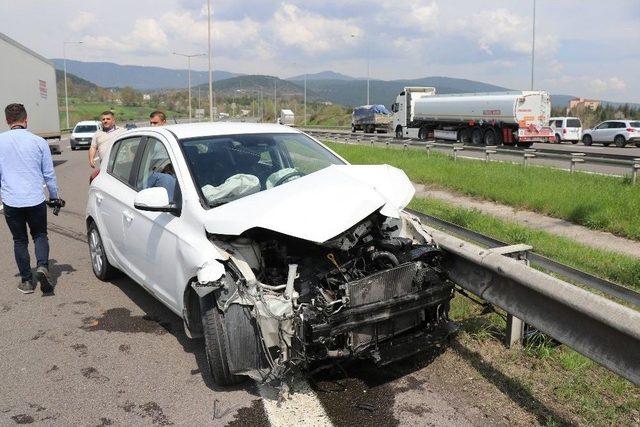 Bolu’da Trafik Kazası: 2 Yaralı