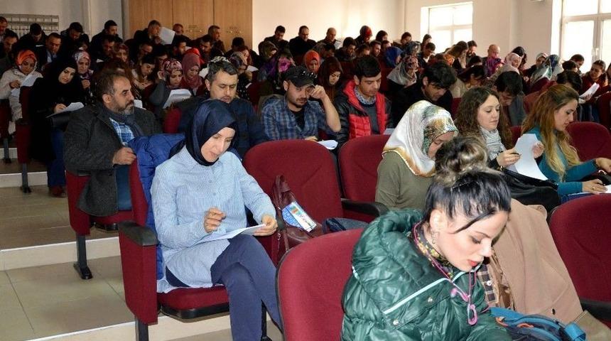 Acil Ve Afetler Sağlık Hizmetleri Şube M&uuml;d&uuml;rl&uuml;ğ&uuml; Tarafından Hizmet İ&ccedil;i Eğitim Ger&ccedil;ekleştirildi