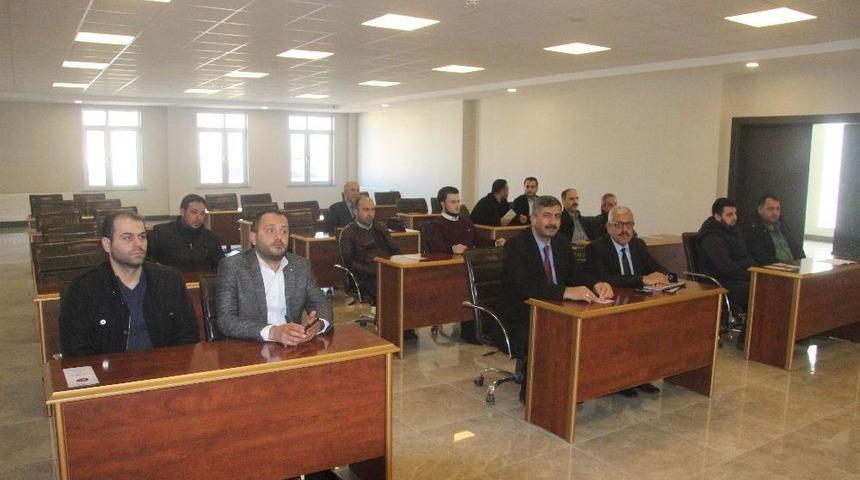 Kilis’te Yaşayan Suriyeli Esnaflara Eğitim