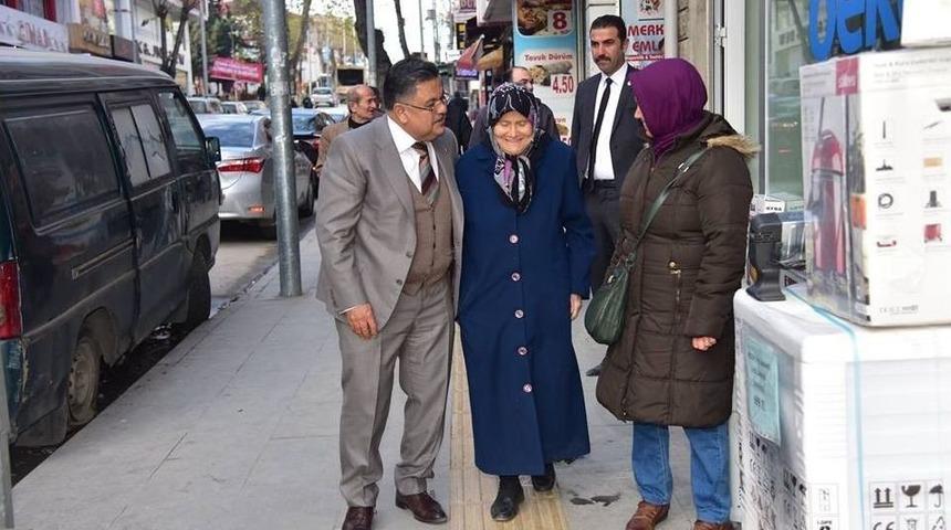 Başkan Yağcı’dan Esnaf Ve Vatandaş Ziyareti