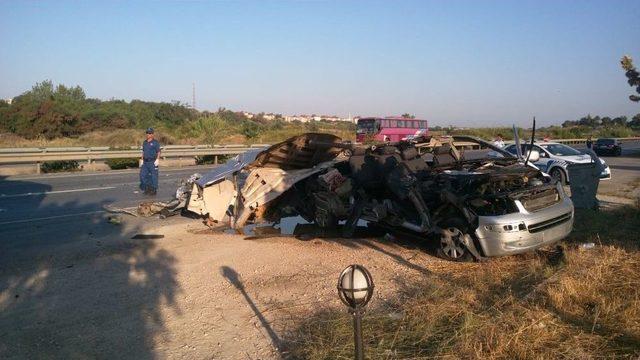 Antalya’da 2 Ayrı Trafik Kazasında 3 Kişi Yaralandı