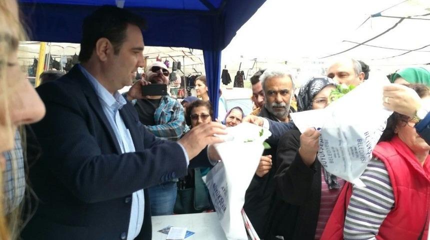 Aydın B&uuml;y&uuml;kşehir Belediyesi S&ouml;ke&rsquo;de 50 Bin Fide Dağıttı