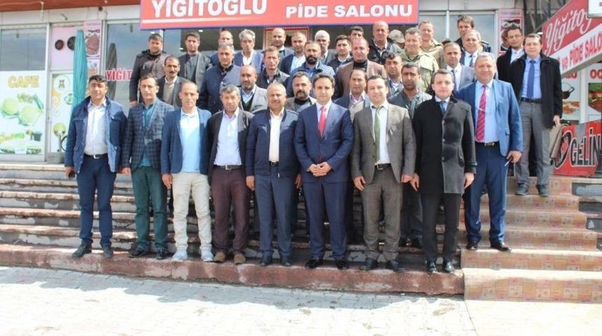 Kaymakam Dundar, G&uuml;venlik Korucularıyla Bir Araya Geldi