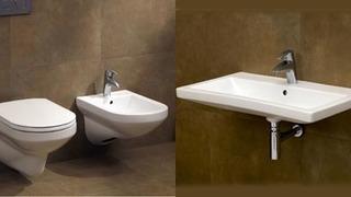 Kale'den İnce Klozet ve Lavabolar