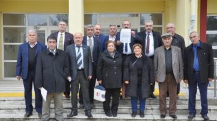 Chp İl&ccedil;e Başkanı Erayhan Mazbatasını Aldı