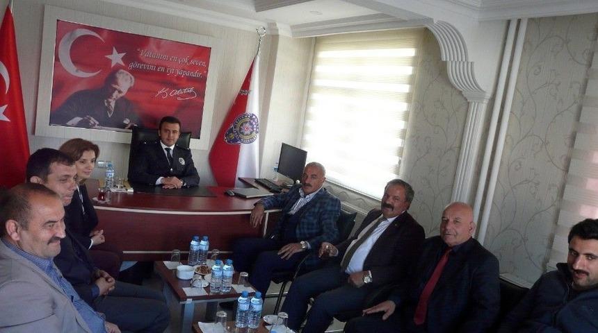 Sydv Personelinden Emniyet M&uuml;d&uuml;rl&uuml;ğ&uuml;&rsquo;ne Kutlama Ziyareti