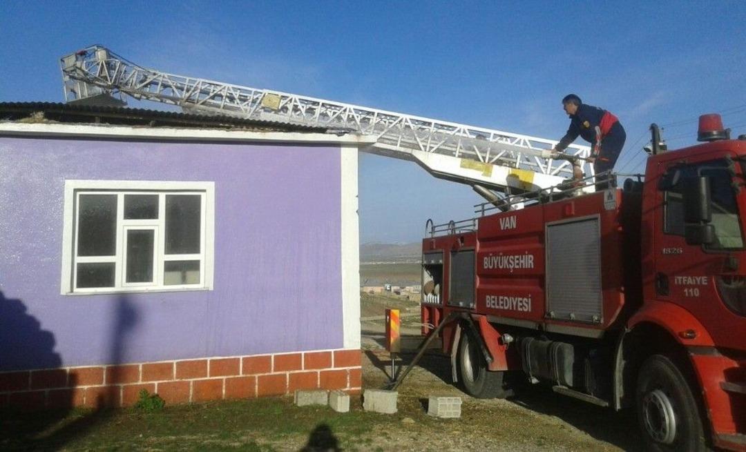 &Ccedil;aldıran&rsquo;da İki Evde Ş&uuml;pheli Yangın