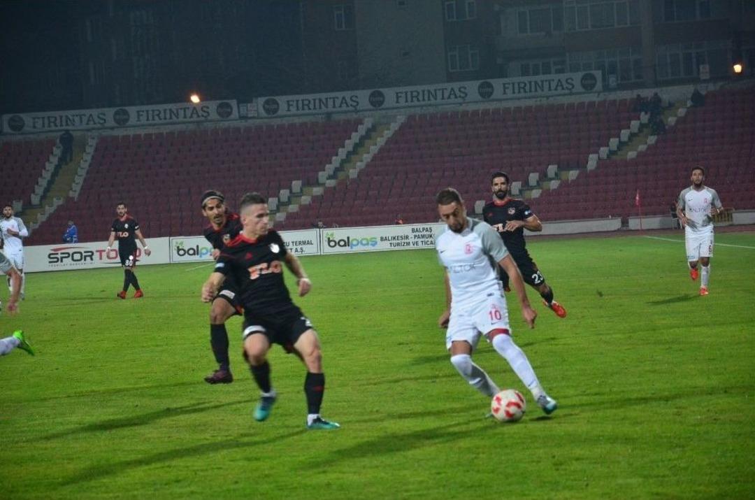 Tff 1. Lig: Balıkesirspor Baltok: 1 - Gazişehir Gaziantep: (ma&ccedil; Sonucu)