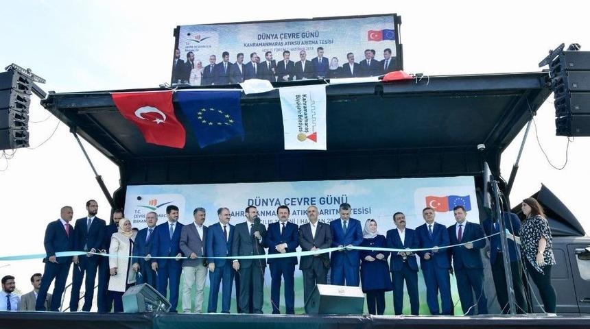 Kahramanmaraş&rsquo;ta Atıksu Arıtma Tesisi A&ccedil;ıldı