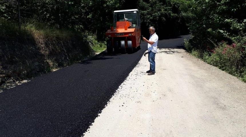 &Uuml;nye&rsquo;ye 10 Milyon Liralık Yol Yatırımı