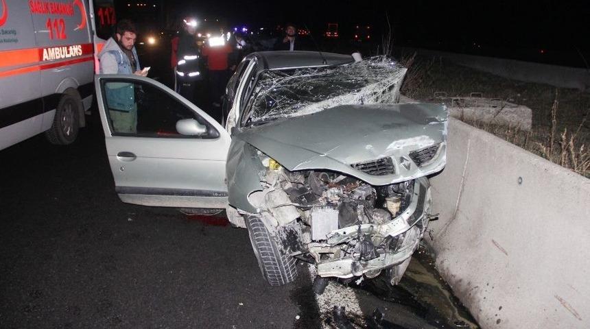 Bolu&rsquo;da Zincirleme Kaza: 3 Yaralı