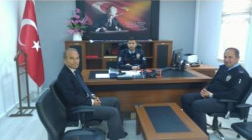 Arguvan Belediye Başkanı Kızıldaş&rsquo;tan İl&ccedil;e Emniyet Amirliğine Ziyaret