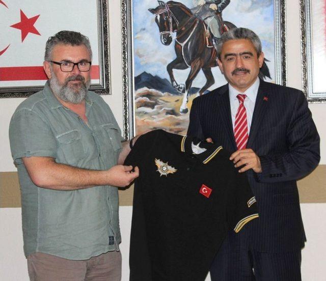 Türk Riders Chopper Clup Üyeleri Başkan Alıcık’ı Ziyaret Etti