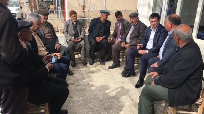 Kaymakam Gencer K&ouml;yl&uuml;lerle Bir Araya Geldi