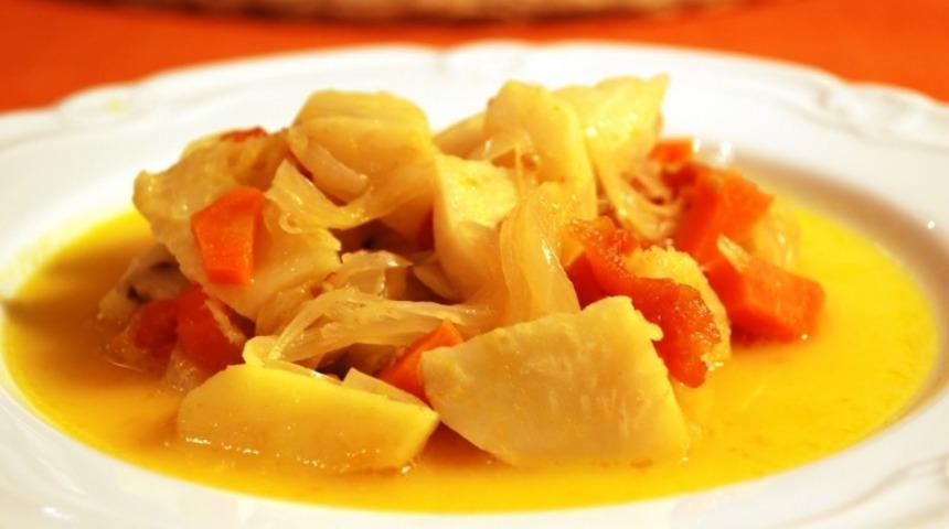 Portakal Suyu Eşliğinde Zeytinyağlı Kereviz