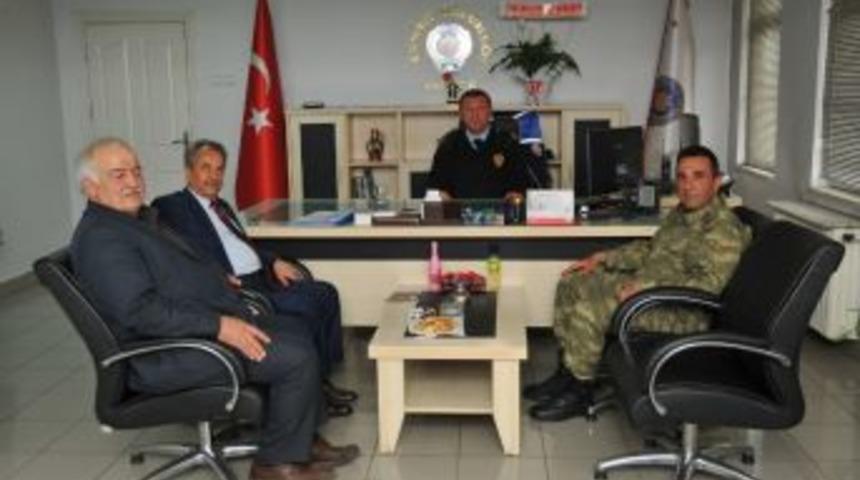 Başkan Akkaya&rsquo;dan İl&ccedil;e Emniyet M&uuml;d&uuml;r&uuml; Bağcı&rsquo;ya Ziyaret