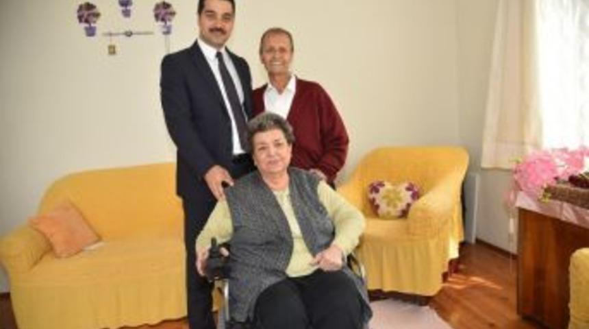 Alanya Belediyesi&rsquo;nden Engelli Vatandaşa Ak&uuml;l&uuml; Araba