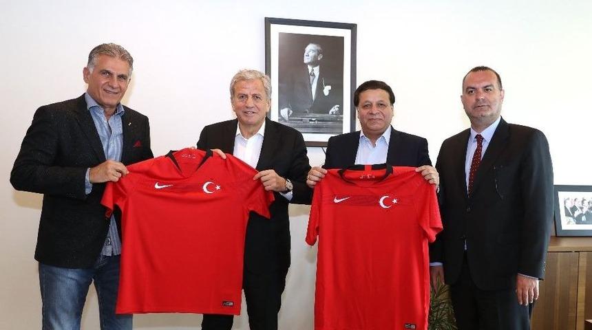 İran Futbol Federasyonu’ndan Tff’ye Ziyaret