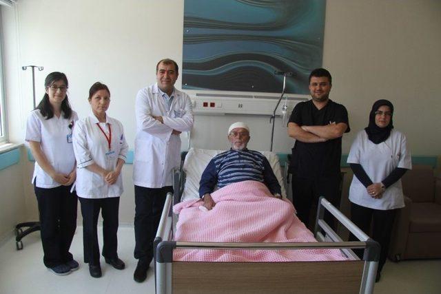 Zorla Getirildiği Isparta Şehir Hastanesi’nde 85 Yaşında İkinci Hayata ’merhaba’ Dedi