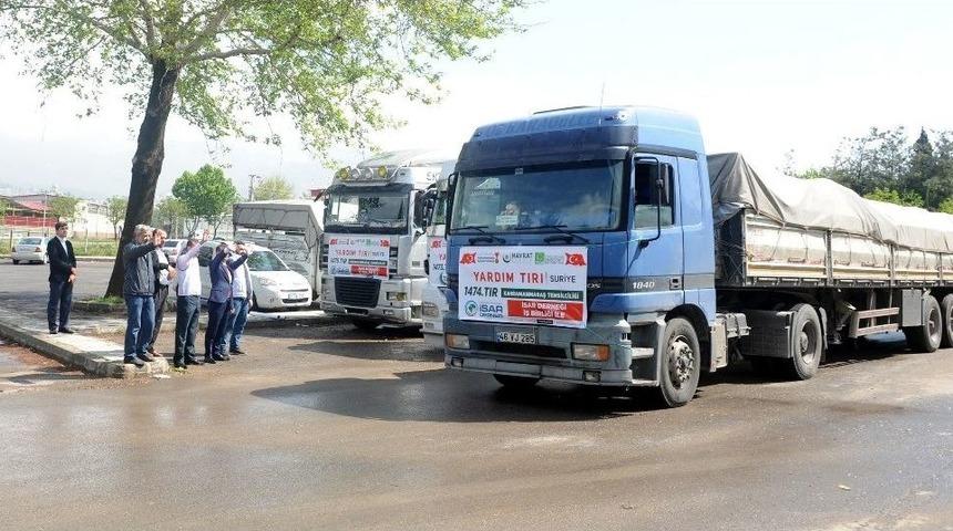Kahramanmaraş&rsquo;tan Doğu Guta&rsquo;ya 125 Ton Gıda Yardımı