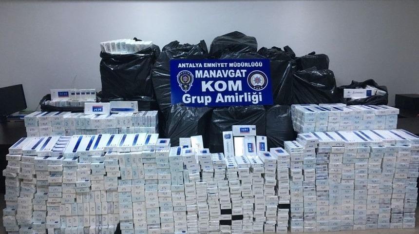 Meyve Kasalarında Binlerce Sahte Sigara Ele Ge&ccedil;irildi