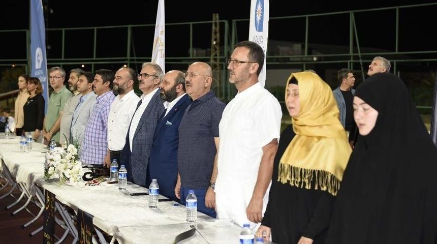 Vali Karaloğlu, Ok&ccedil;ular Tekkesi Sahur Kupası Programına Katıldı