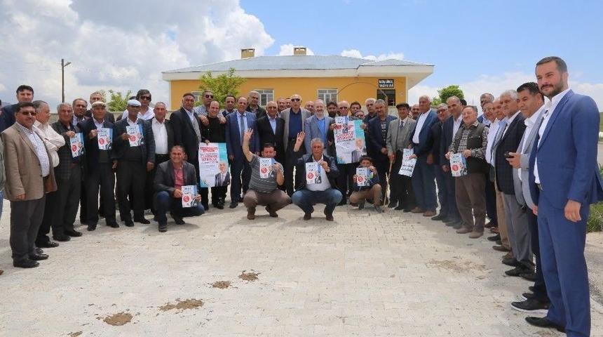 Ak Parti Adayı Kartal&rsquo;a Kurbanlı Karşılama