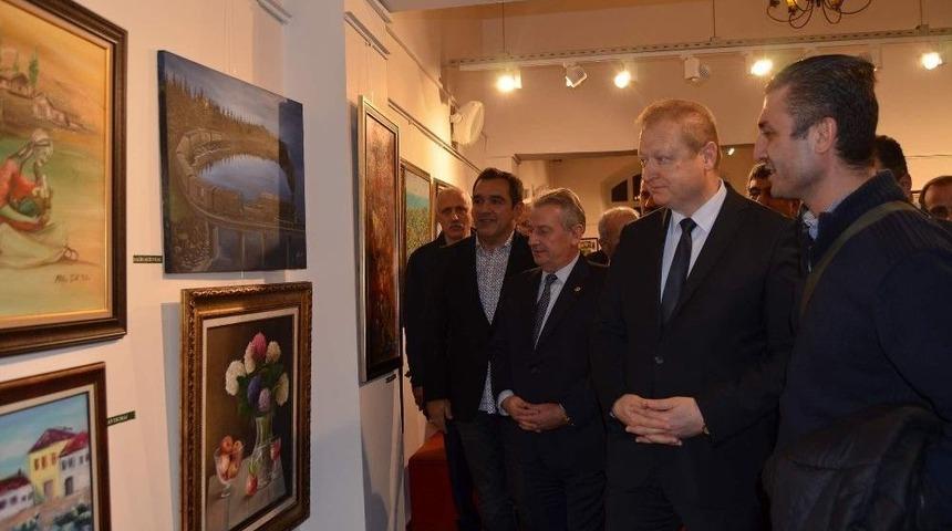 Trabzon Sanat&ccedil;ıları Geleneksel Plastik Sanatları Sergisi A&ccedil;ıldı