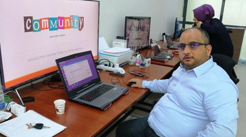 Yurt Dışında Yaşayan T&uuml;rklerin Facebook&rsquo;u Yayında