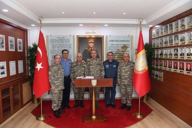 Orgeneral Akar, İstanbul Ve Çorlu’da Denetlemelerde Bulundu