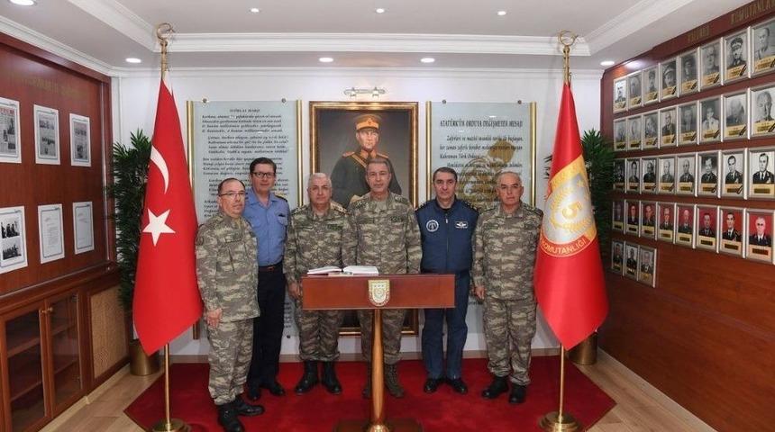 Genelkurmay Başkanı Hulusi Akar Çorlu’da Birlikleri İnceledi